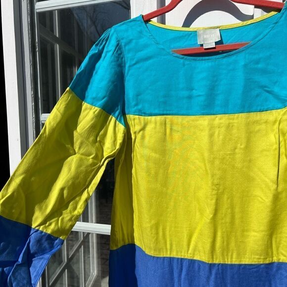 Anthropologie Maeve Colorblocked Dress - Picture 8 of 8